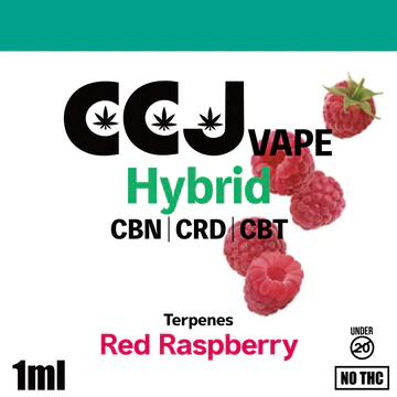 1.0ml: CCJ Vape Hybrid Red Raspberry